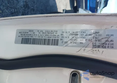 2018 Dodge Journey Se from USA, damaged, VIN 3C4PDCAB9JT347061